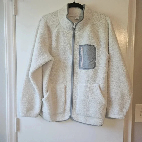 Old Navy Plush Zip Up Jacket - Picture 1 of 3